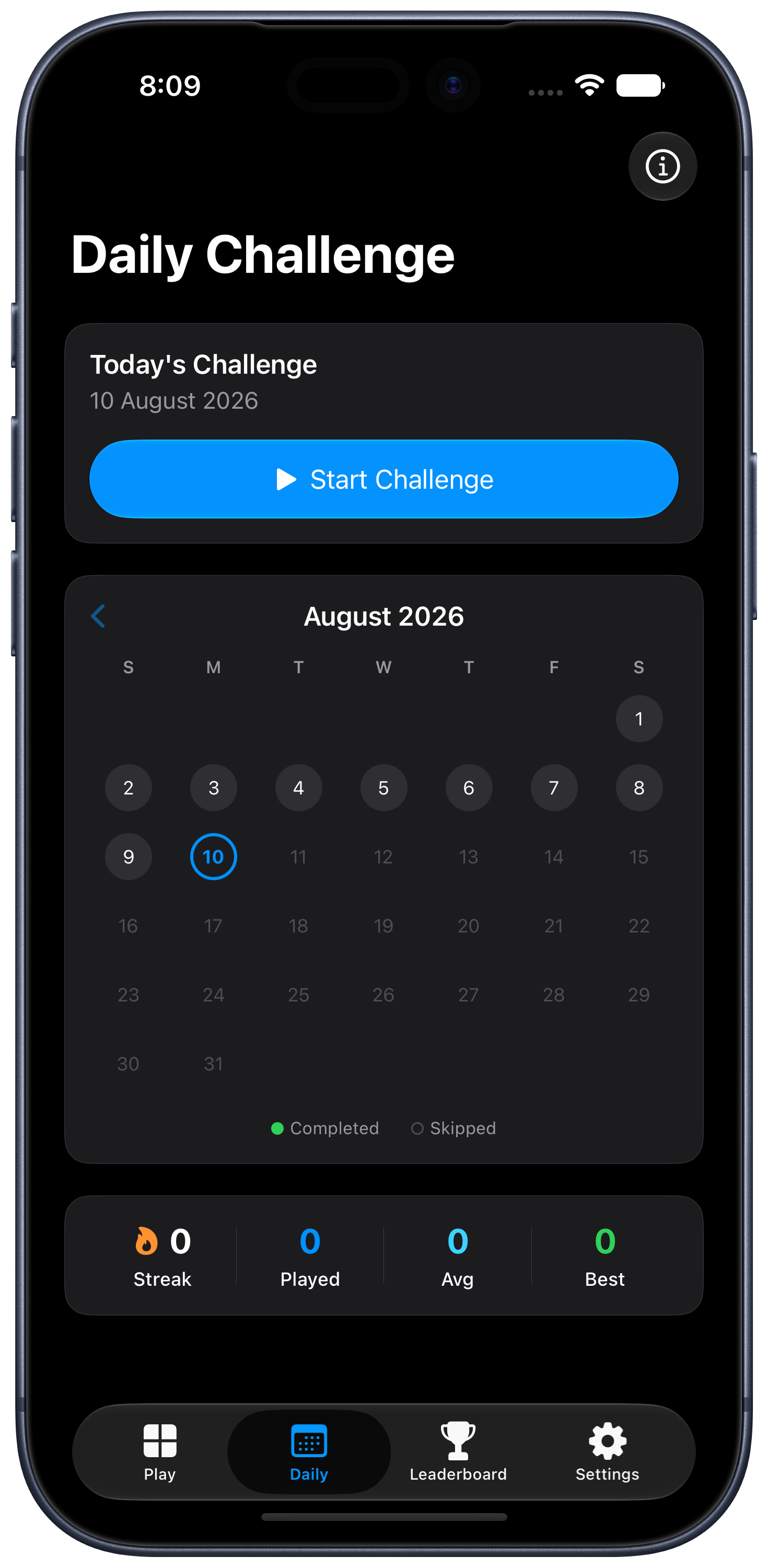 Nonogram Ultra iPhone daily challenge