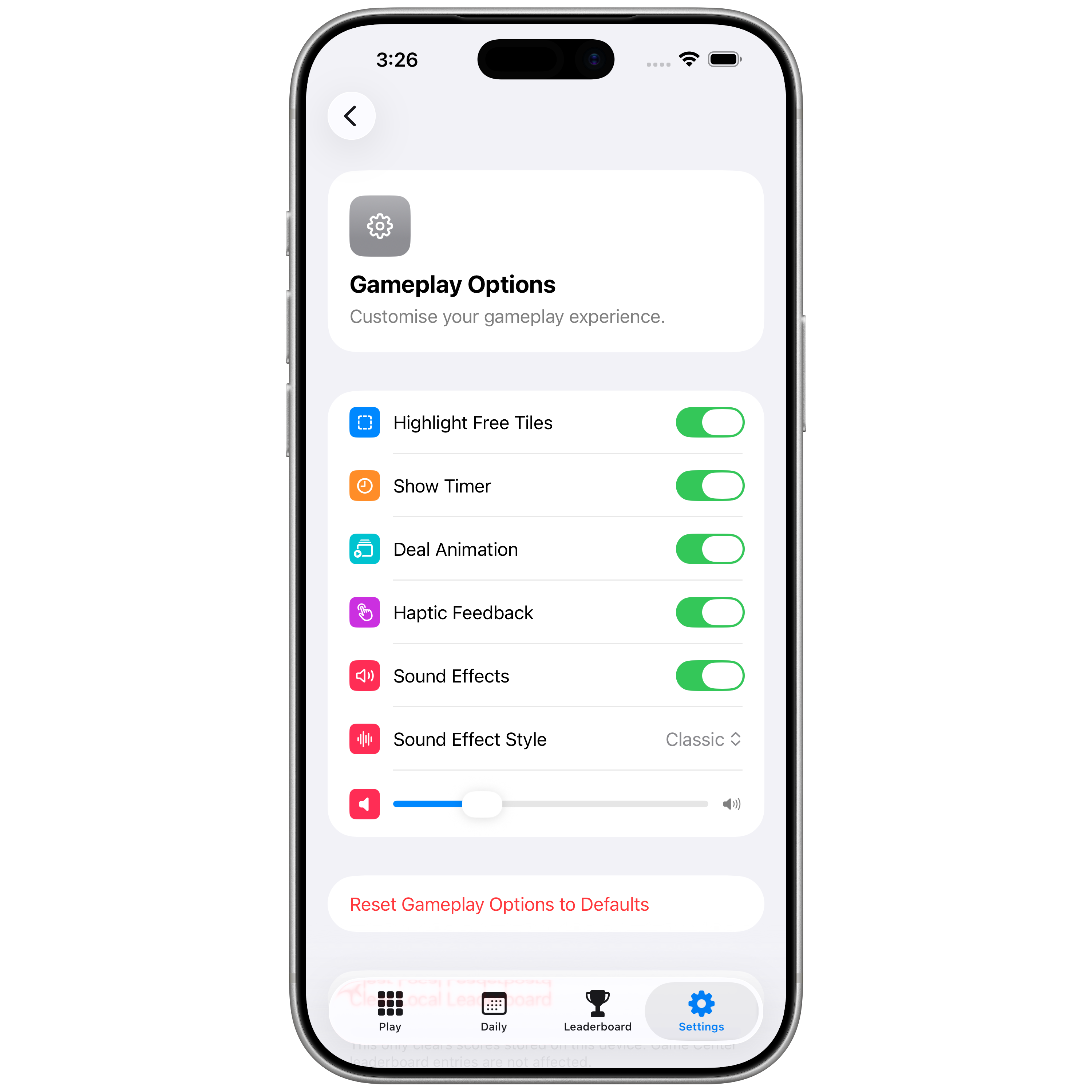 iPhone settings 2
