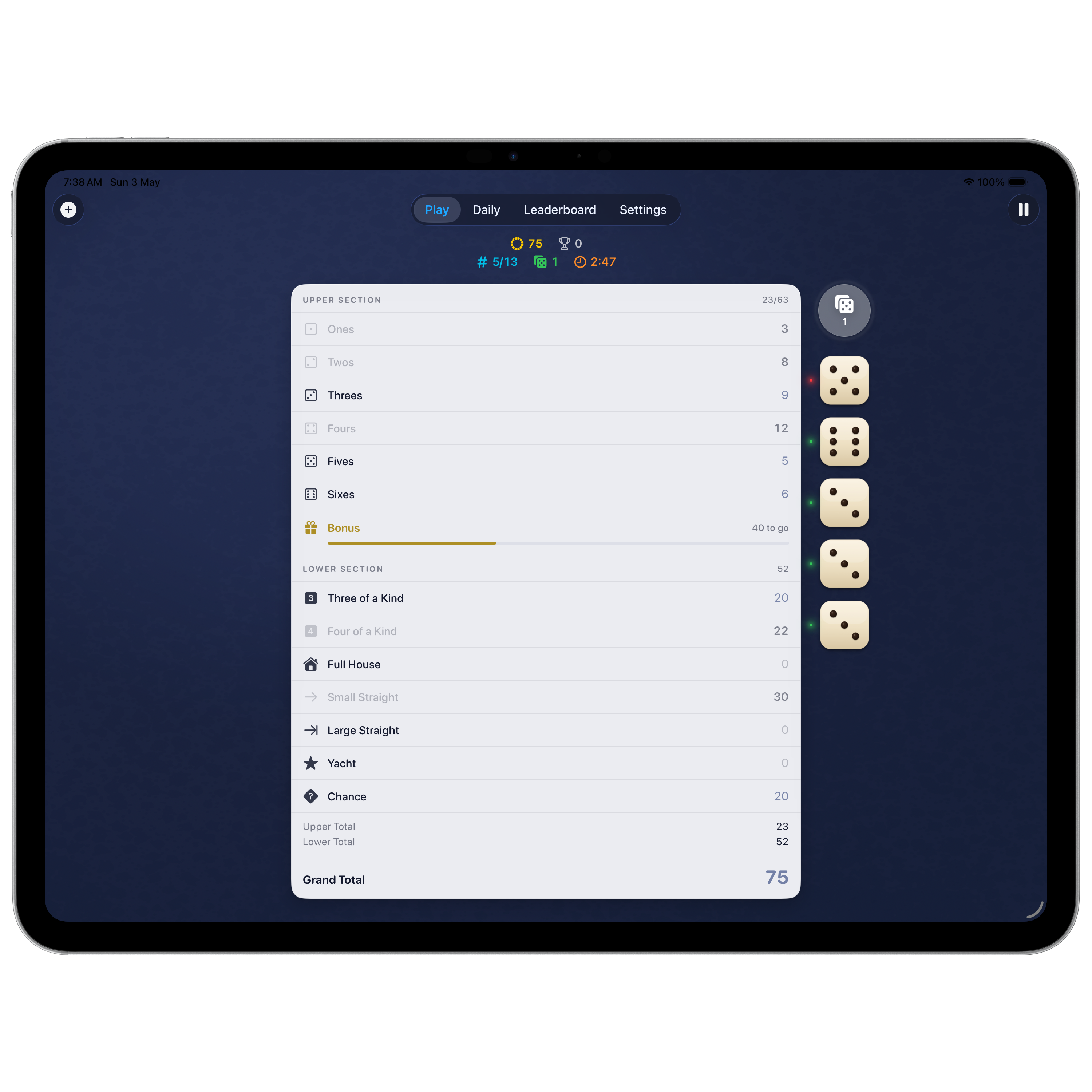 iPad play 3