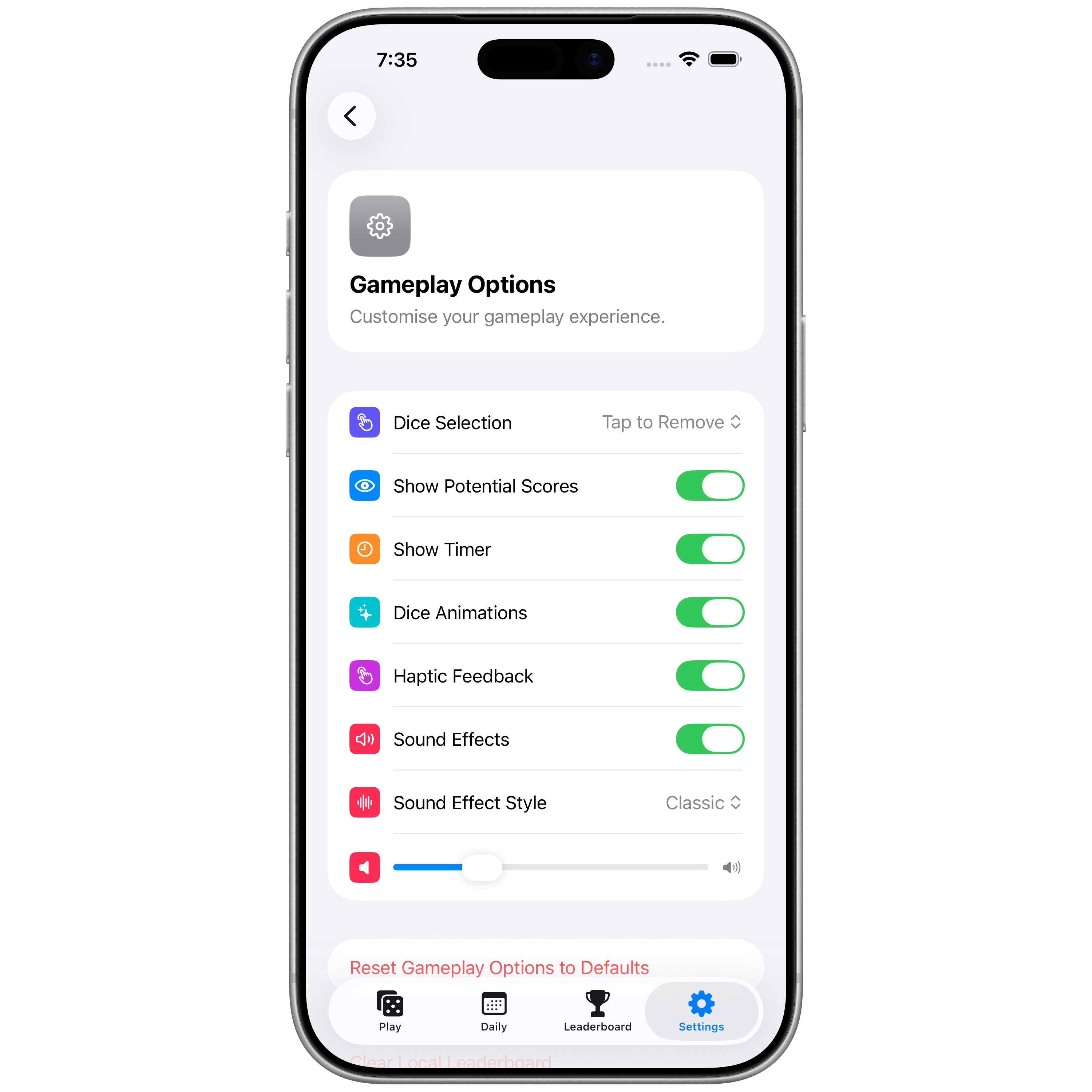 iPhone settings 2